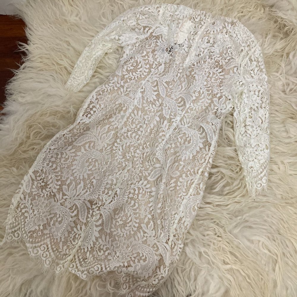 LOVER Mia Asymmetric Nylon-Blend Dress - Picture 11 of 15
